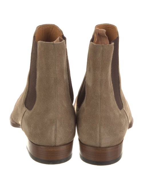 Saint Laurent Suede Chelsea Boots