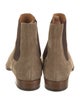 Saint Laurent Suede Chelsea Boots