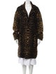 Saint Laurent 2020 Wool Faux Fur Coat
