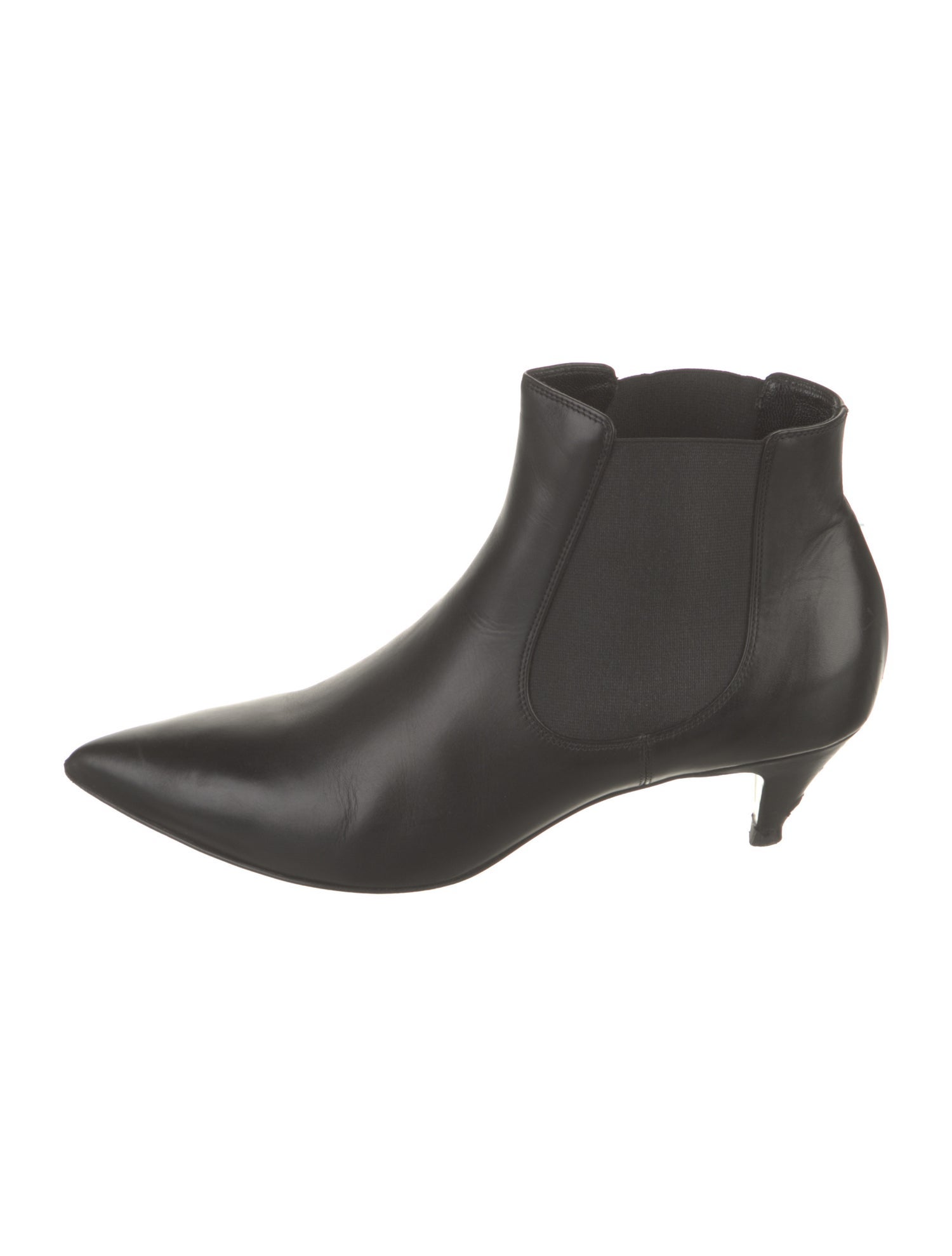 Saint Laurent Leather Chelsea Boots