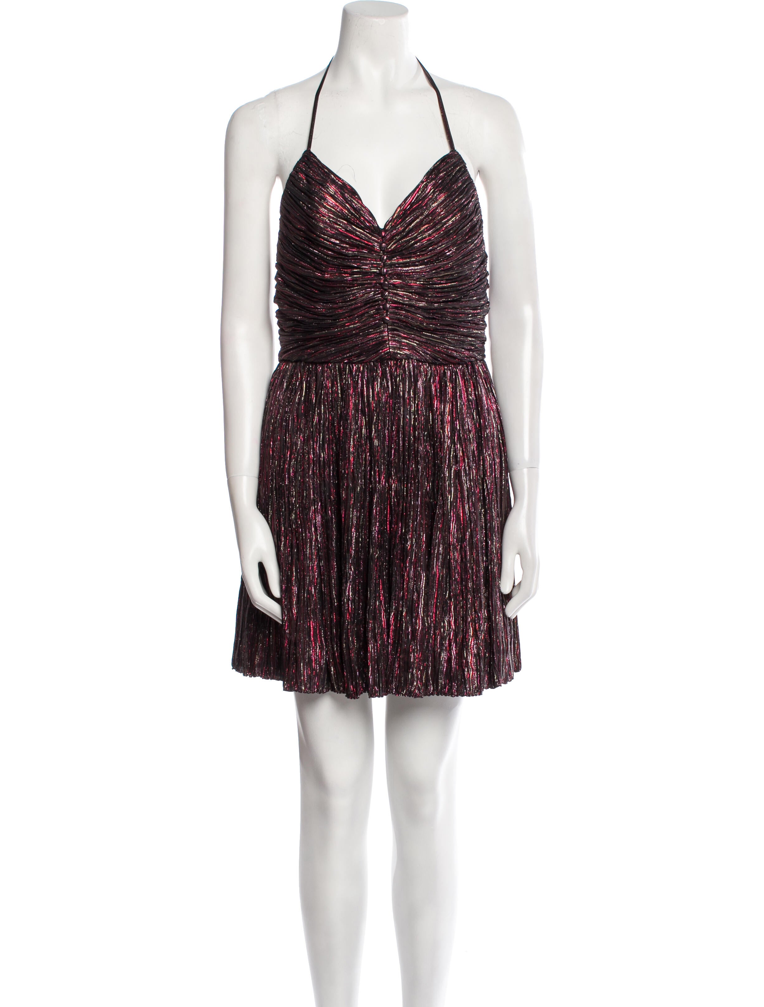 Saint Laurent Silk Mini Dress