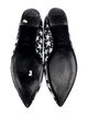 Saint Laurent Leather Printed Ballet Flats