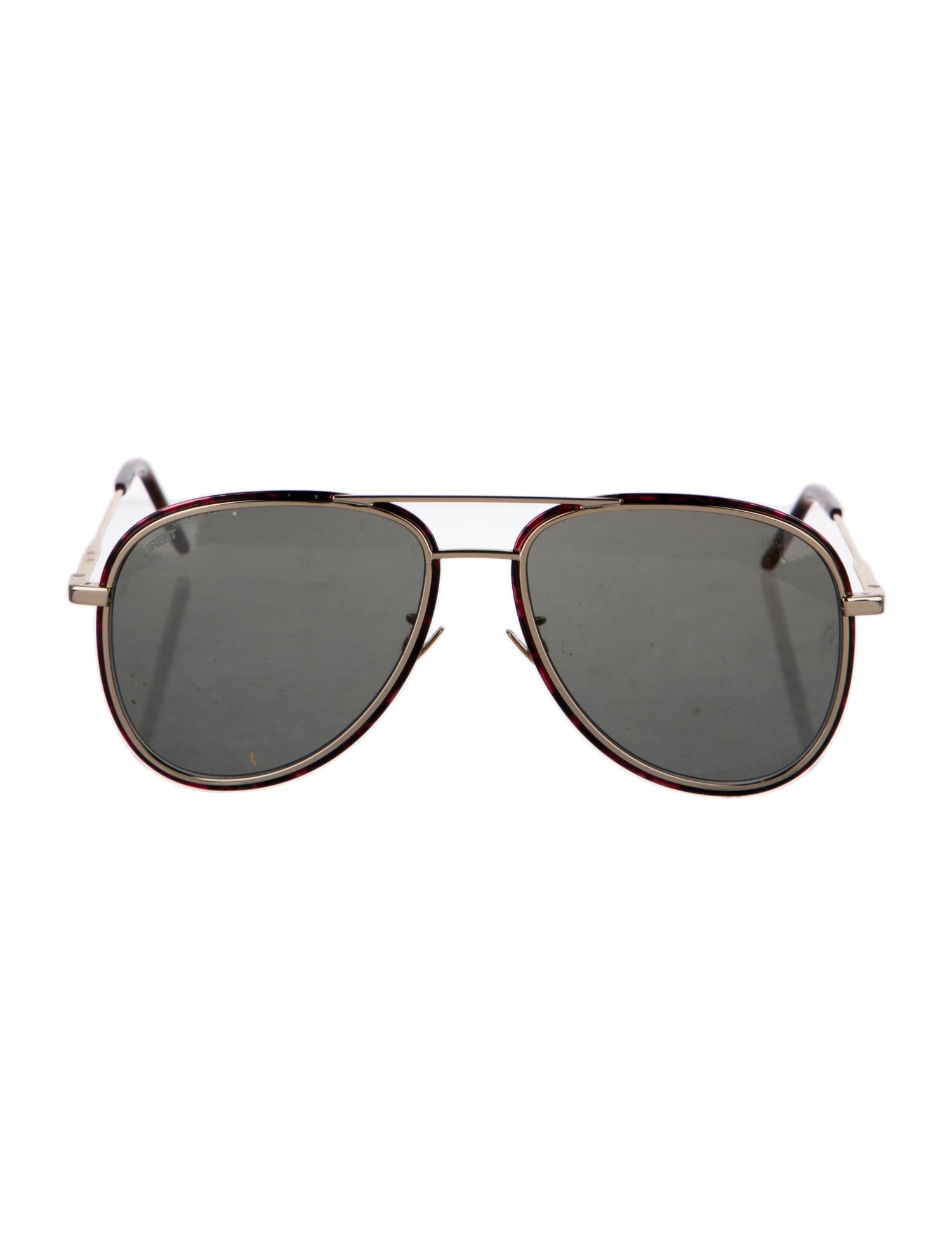 Saint Laurent Aviator Tinted Sunglasses