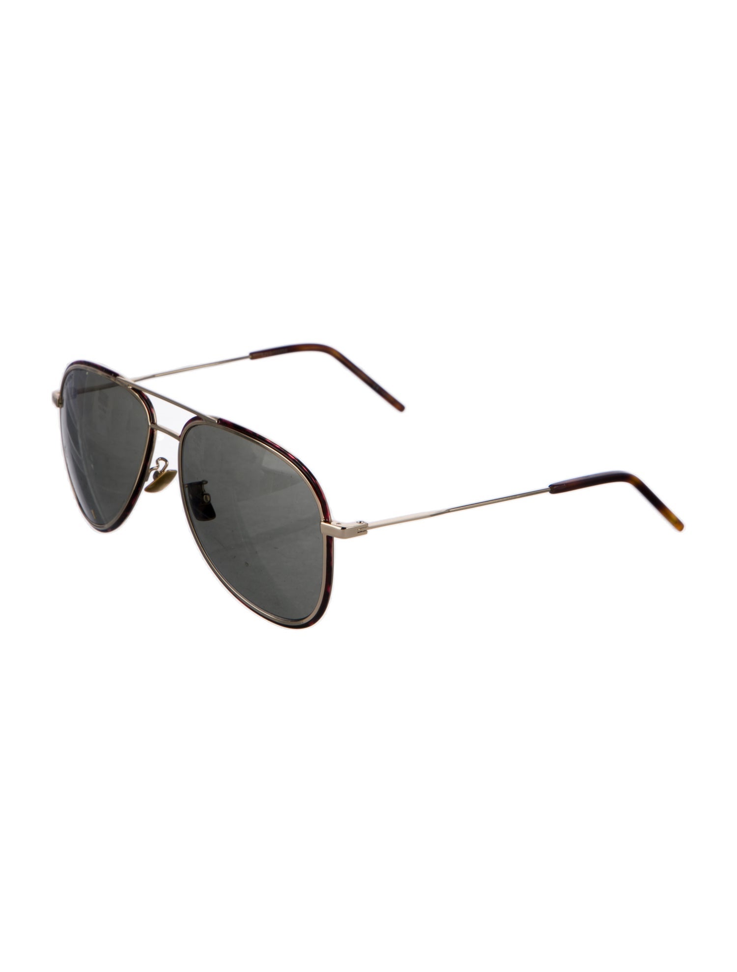 Saint Laurent Aviator Tinted Sunglasses