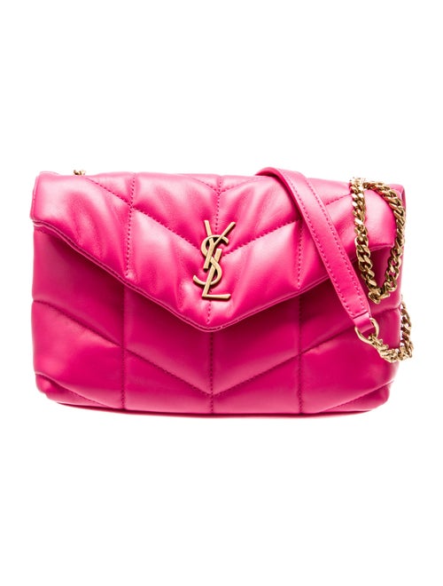 Saint Laurent Leather Monogram Puffer Bag Toy 2022
