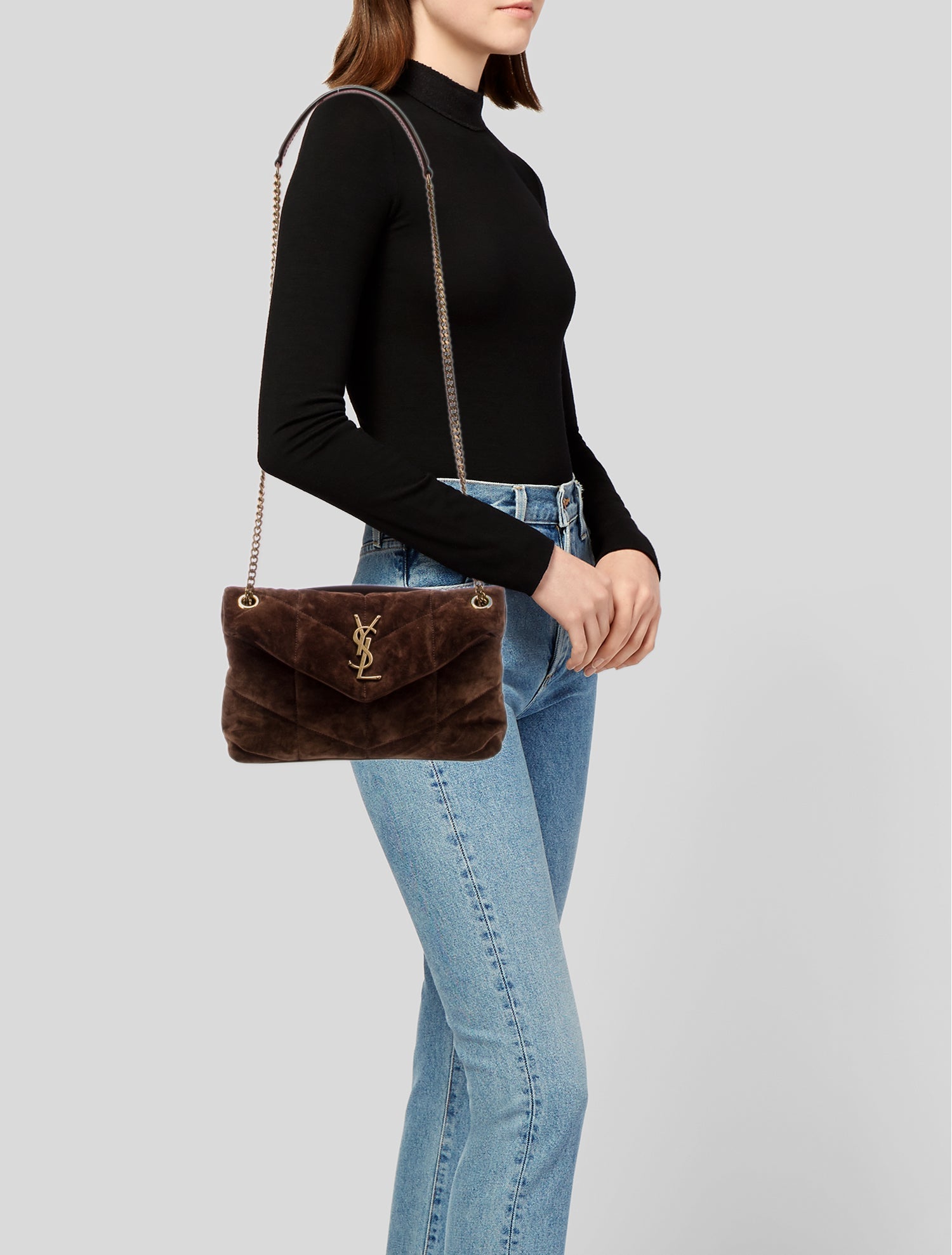 Saint Laurent Suede LouLou Small 2023