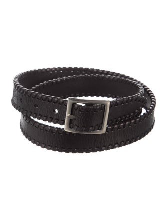 Saint Laurent Leather Belt Kit