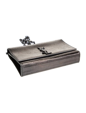 Saint Laurent Snakeskin Kate Medium