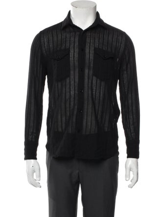 Saint Laurent 2018 Virgin Wool Denim Shirt