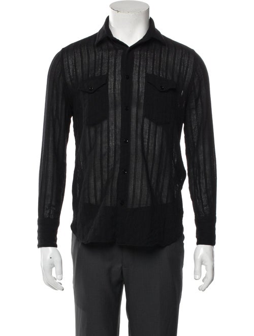 Saint Laurent 2018 Virgin Wool Denim Shirt