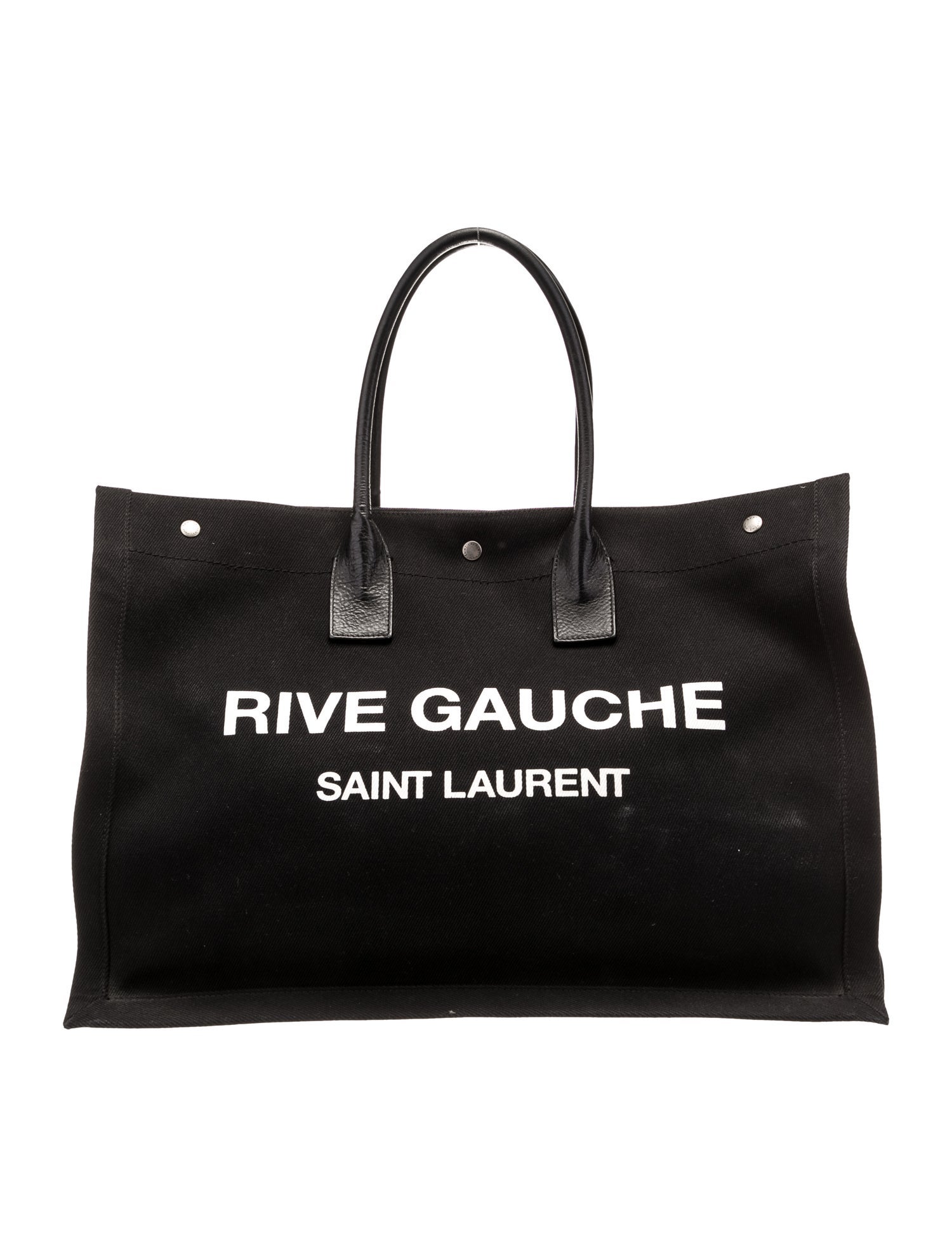 Saint Laurent Canvas Rive Gauche Large