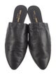 Saint Laurent Leather Mules