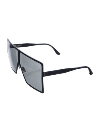 Saint Laurent Shield Tinted Sunglasses