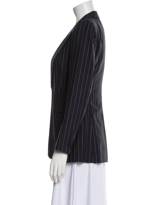 Saint Laurent Mohair Striped Blazer