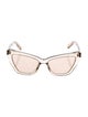 Saint Laurent Cat-Eye Tinted Sunglasses