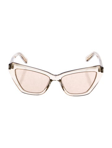 Saint Laurent Sunglasses Cat-Eye Tinted