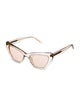 Saint Laurent Cat-Eye Tinted Sunglasses