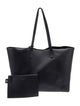 Saint Laurent Leather East/West Shopping Tote