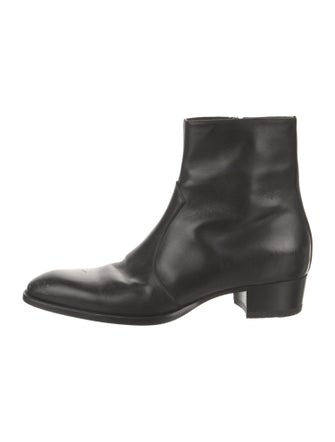 Saint Laurent Leather Boots