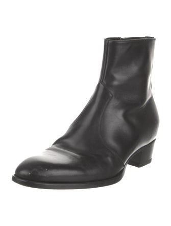 Saint Laurent Leather Boots