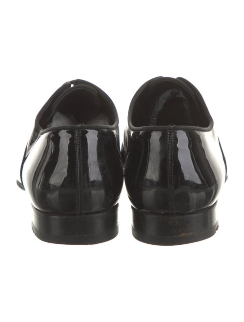 Saint Laurent Patent Leather Grosgrain Trim Oxfords