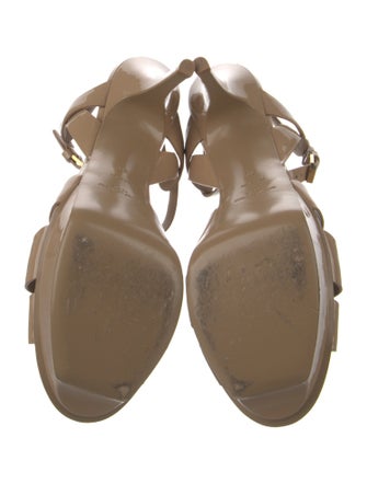 Saint Laurent Patent Leather Sandals