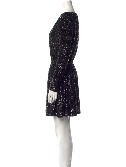 Saint Laurent Sequin Mini Dress