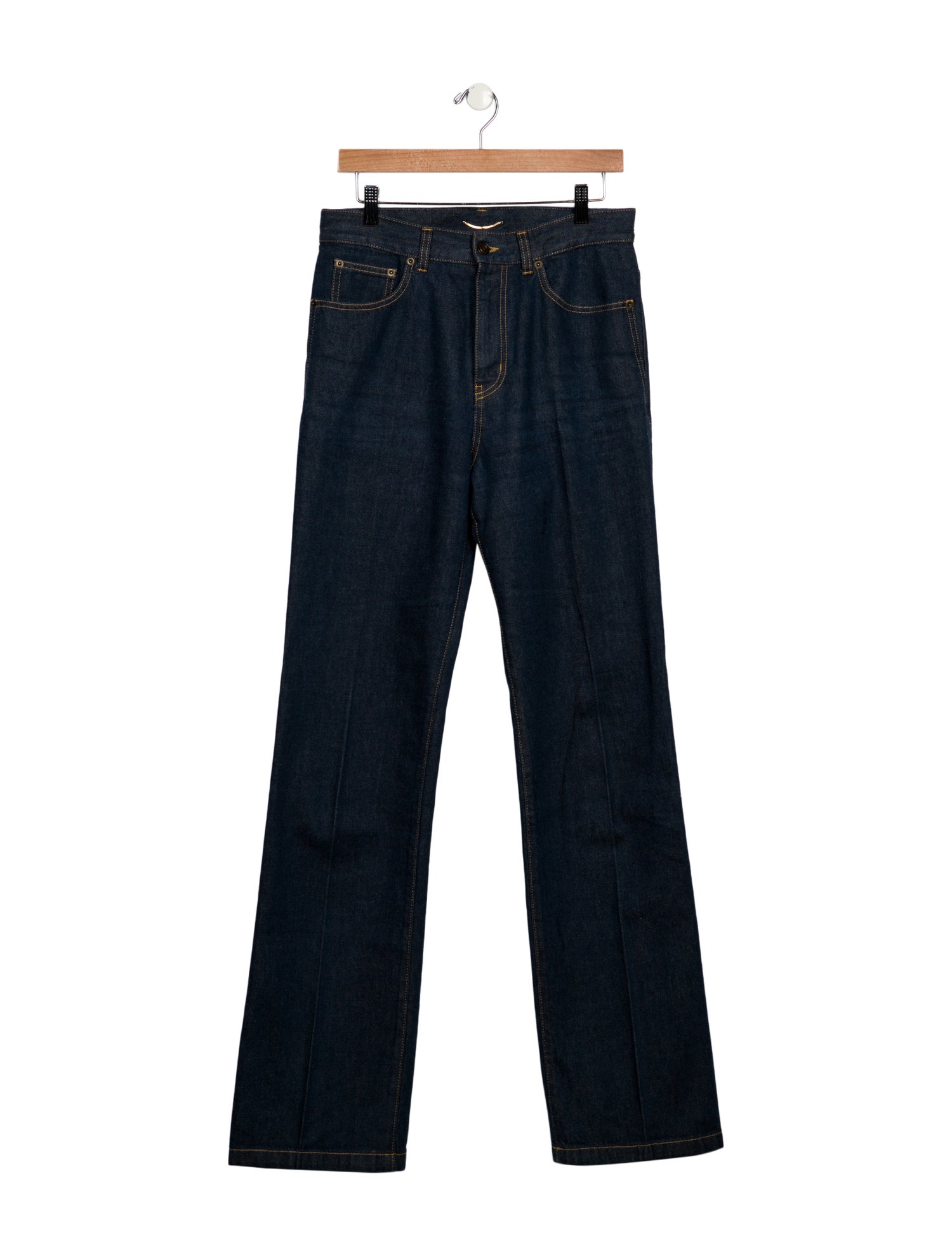 Saint Laurent 2022 Wide Leg Jeans