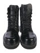 Louis Vuitton LV Monogram Leather Combat Boots