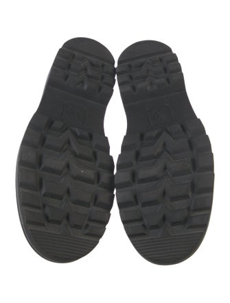 Louis Vuitton LV Monogram Leather Combat Boots