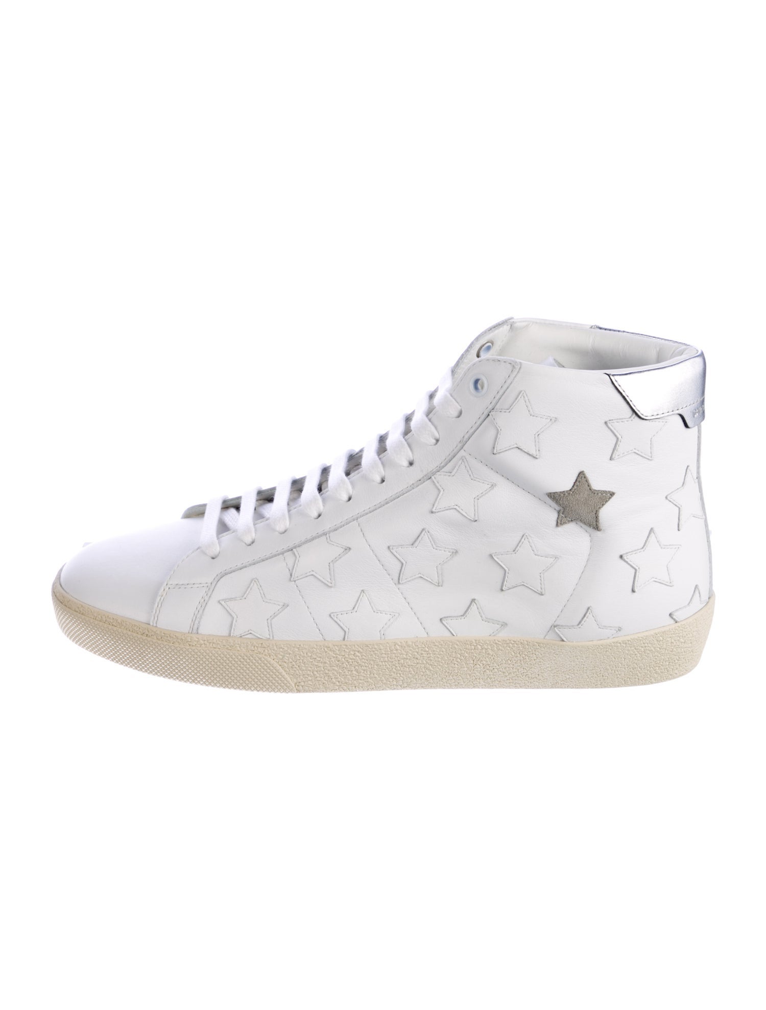 Saint Laurent Leather Sneakers
