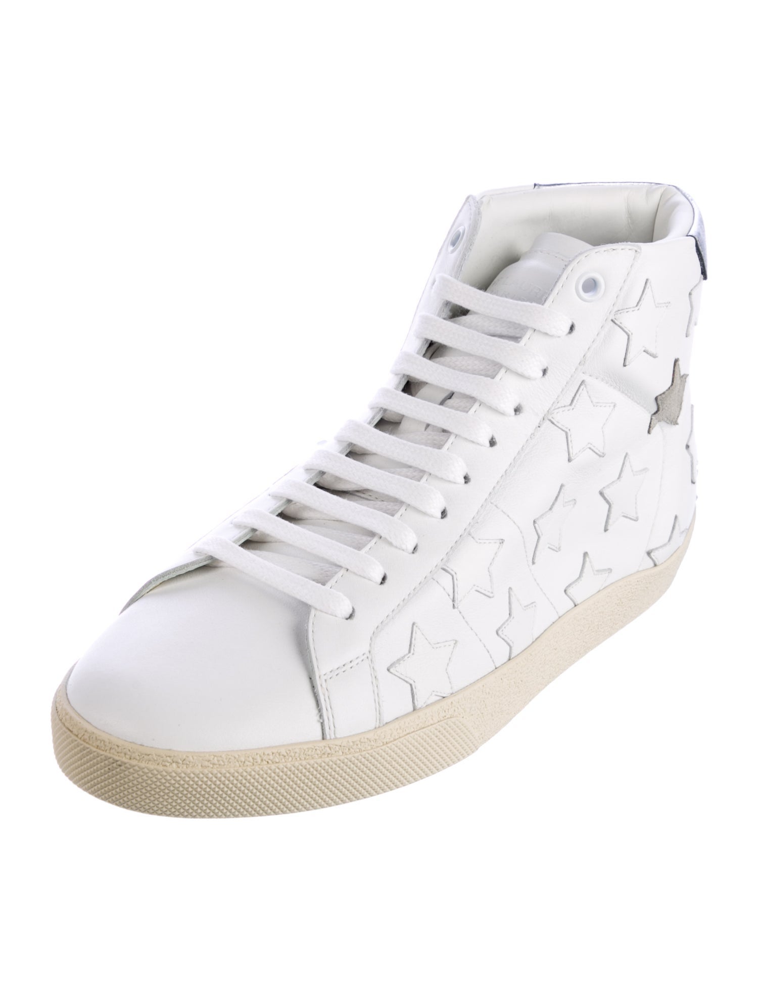 Saint Laurent Leather Sneakers