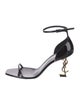 Saint Laurent Patent Leather Sandals