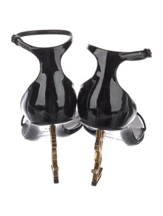 Saint Laurent Patent Leather Sandals