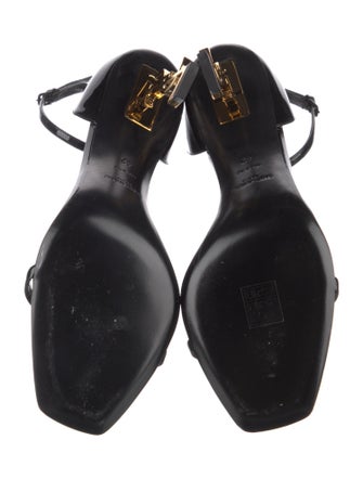 Saint Laurent Patent Leather Sandals