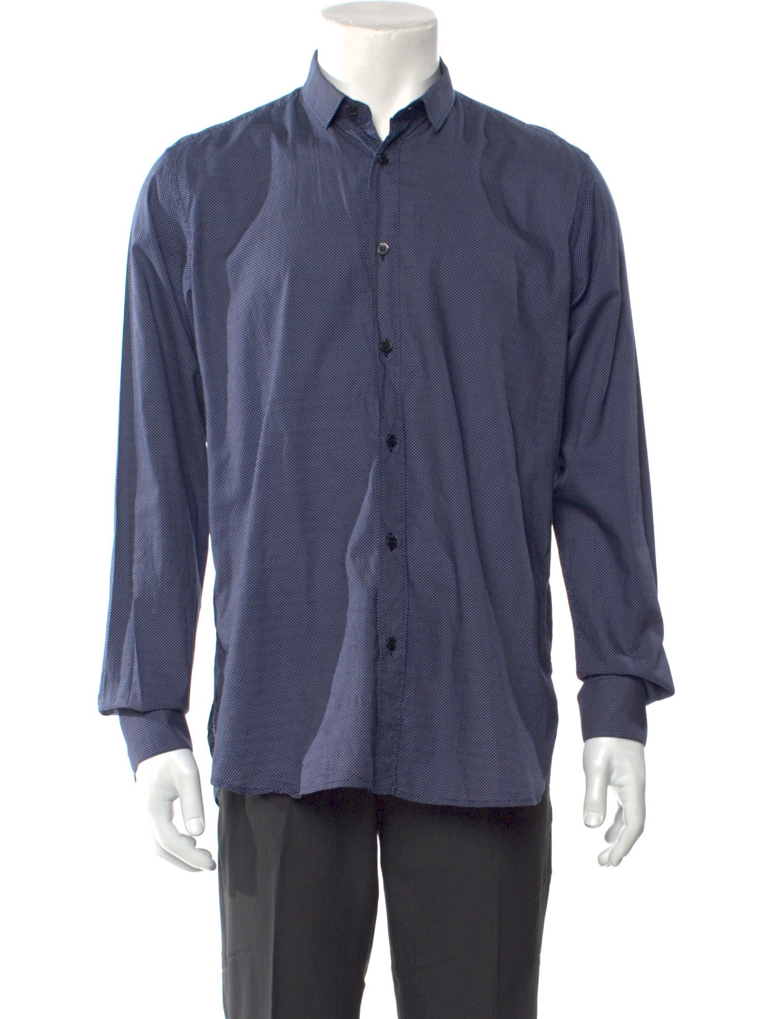 Saint Laurent 2012 Plaid Print Shirt