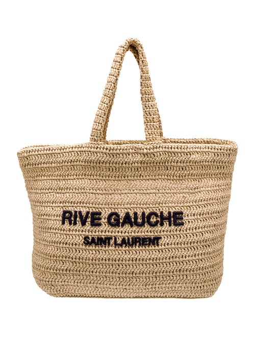 Saint Laurent Raffia Rive Gauche