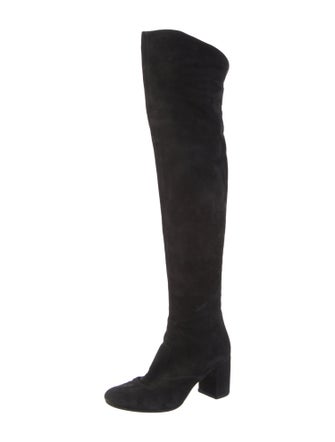 Saint Laurent Suede Boots
