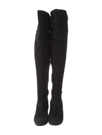 Saint Laurent Suede Boots