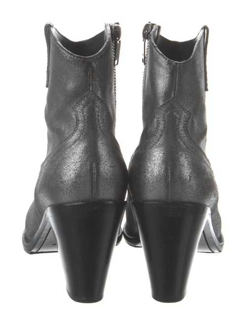 Saint Laurent Leather Western Boots