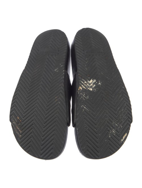 Saint Laurent Leather Slides
