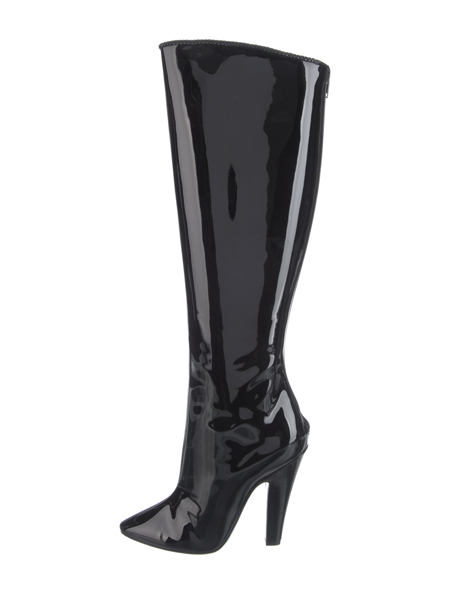Saint Laurent Patent Leather Boots