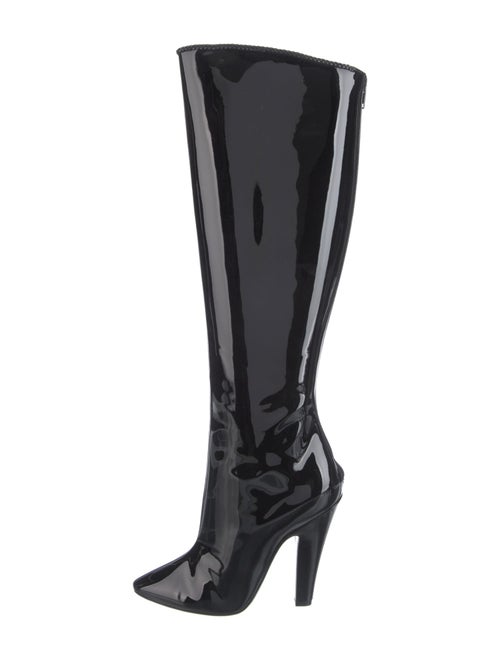 Saint Laurent Patent Leather Boots