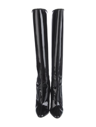 Saint Laurent Patent Leather Boots