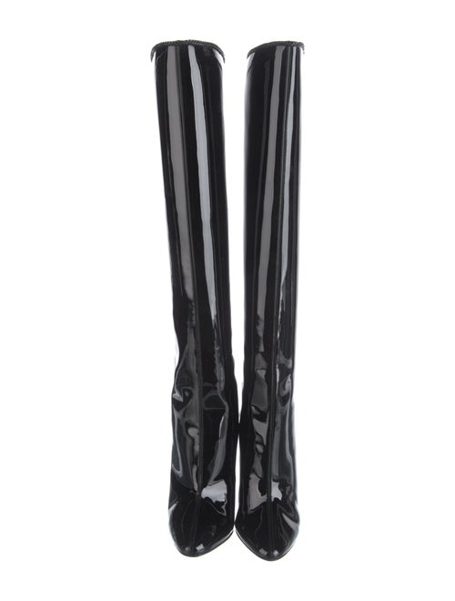 Saint Laurent Patent Leather Boots