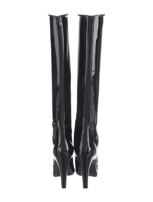 Saint Laurent Patent Leather Boots