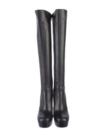Saint Laurent Leather Boots