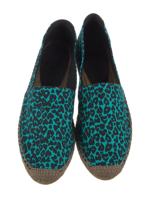 Saint Laurent Canvas Printed Espadrilles