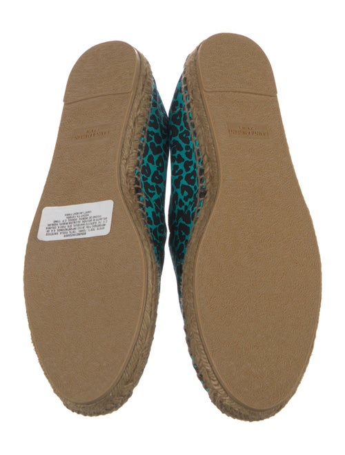 Saint Laurent Canvas Printed Espadrilles