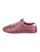 Saint Laurent Glitter Glitter Accents Sneakers